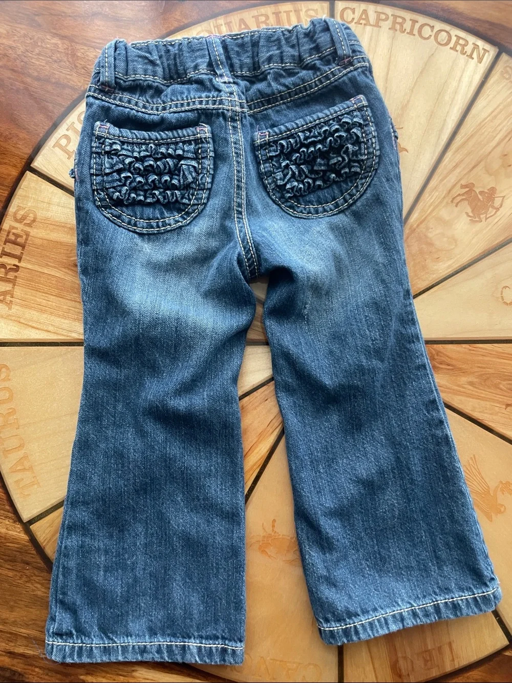 Lot of 3 pair of 2T denim Gymboree, Oshkosh